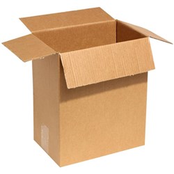 6 Bottle RSC Carton Plain 225gsm 275x180x325mm, Bundle of 25