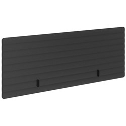 Boyd Acoustic Modesty Wave Desk Screen 1800x600mm Dark Grey
