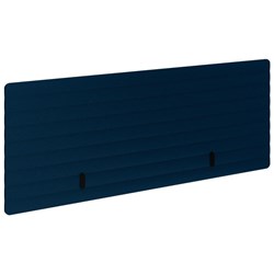 Boyd Acoustic Modesty Wave Desk Screen 1500mm Blackish Blue