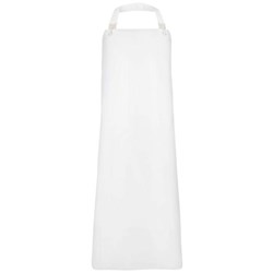 TPU Euro Apron With Straps 130x90cm White