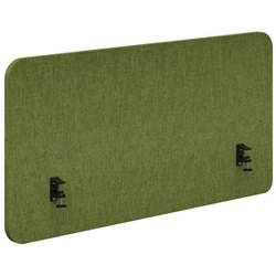 Fiord Side Mount Desk Screen 1200x650mm Keylargo Grass/Black