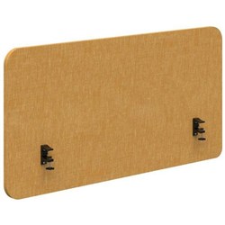 Fiord Side Mount Desk Screen 1800x650mm Keylargo Marigold/Black