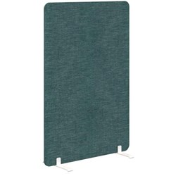 Fiord Freestanding Screen 900x1200mm Keylargo Atlantic/White