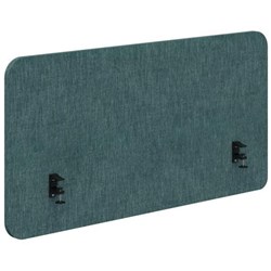 Fiord Side Mount Desk Screen 1500x650mm Keylargo Atlantic/Black