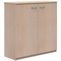 Mascot Lockable Cabinet 1200x1200mm Refined Oak