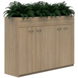 Mascot Planter Cabinet 1800x1200mm Classic Oak