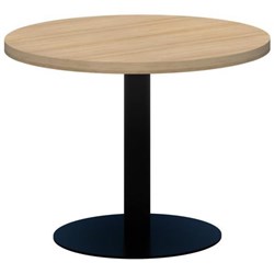 Classic Round Coffee Table 450mm Classic Oak/Black