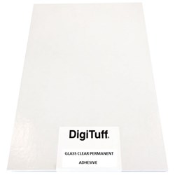 Digituff A4 236gsm Clear Permanent Self-Adhesive Paper, Pack of 50