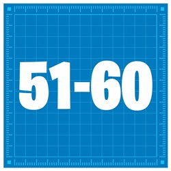 Kai's Clan Magnetic KaiTiles Numbers 51 to 60, Pack of 10