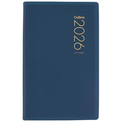 Collins A71 Day Per Page Pocket Diary 2026 Navy