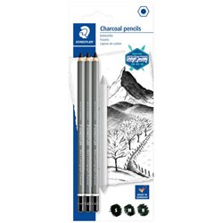 Staedtler Lumograph Mars Charcoal Pencils, Pack of 4