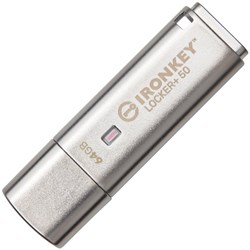 Kingston IronKey Locker Plus 50 Flash Drive 64GB