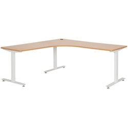 Amplify ML665 Workstation 1800x1800mm Beech/White