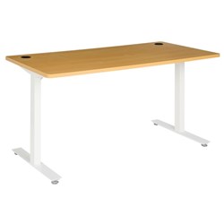 Amplify ML625 Straight Desk 1500x750mm White/White