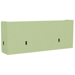 Boyd Acoustic Pod Desk Screen 1200mm Leaf Green