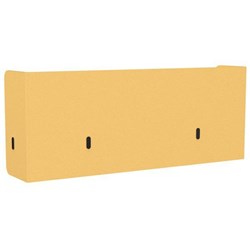 Boyd Acoustic Pod Desk Screen 1200mm Mustard