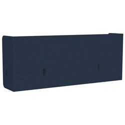 Boyd Acoustic Pod Desk Screen 1200mm Navy Peony
