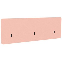 Boyd Acoustic Modesty Desk Panel 1800mm Blush Pink