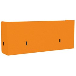 Boyd Acoustic Pod Desk Screen 1200mm Orange