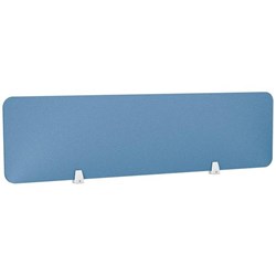 Boyd Acoustic Desk Screen 1200mm Sky Blue