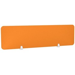 Boyd Acoustic Desk Screen 1200mm Orange