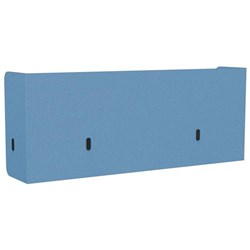 Boyd Acoustic Pod Desk Screen 1500mm Sky Blue