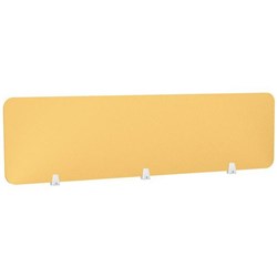 Boyd Acoustic Desk Screen 1800x400mm Mustard