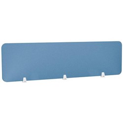 Boyd Acoustic Desk Screen 1800x400mm Sky Blue