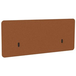 Boyd Visuals Acoustic Modesty Desk Panel 1200x600mm Rust  