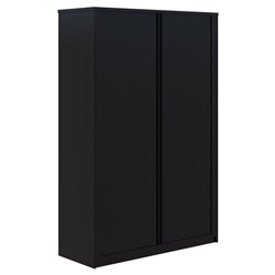 Fiord Tambour 4 Tier Non-Locking 1200x1800 Black