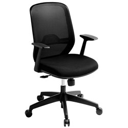 Sprint Task Chair With Arms Black