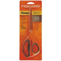 Fiskars Premium Scissors 200mm Orange