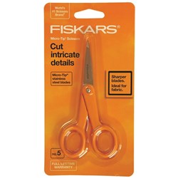 Fiskars No.5 Micro Tip Scissors Orange