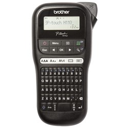 Brother P-Touch PTH110 Label Maker Labelling Machine Handheld Black