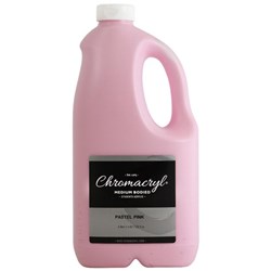 Chromacryl Student Acrylic Paint 2L Pastel Pink