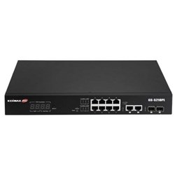 Edimax 12-Port Gigabit Long Range PoE+ Switch