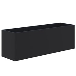 Fiord Planter 1600x600mm Black