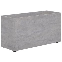 Block Planter 1200x600mm Cured Concrete Naturale