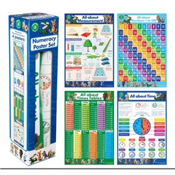 LCBF All About Numeracy Poster Box Set Of 4