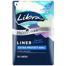 Libra Liners Extra Protect Carton of 6 Packs of 30