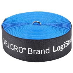 VELCRO® Brand LOGISTRAP Self- Engaging Reusable Strap 50mm x 7m Blue