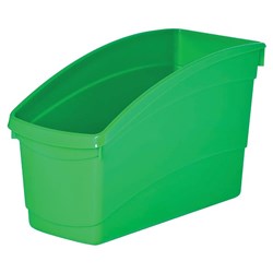 EC Plastic Book and Storage Tub 145x300x190mm Green