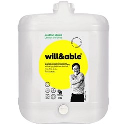 Will & Able ecoDish Dishwashing Liquid 20L
