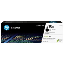 HP 210A Black Original Laser Toner Cartridge W2100A
