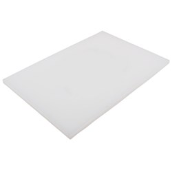 Cutting Board Polyethylene 300x200mm White