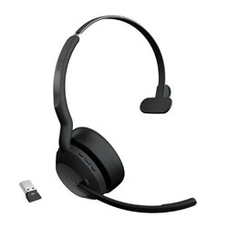 Jabra Evolve2 55 Link380a MS Mono USB-A Wireless Headset Black