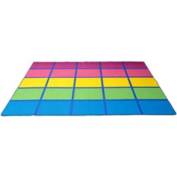Elizabeth Richards Rainbow Blocks Rug
