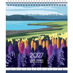 Collins Desk Calendar 2025 NZ Bay