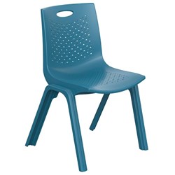 Snap Chair Linkable 850mm Blue