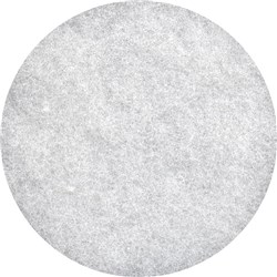 Glomesh Polishing Pads Regular Speed Thickline Abrasive 16” 400mm White, Carton of 5